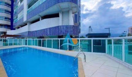 Apartamento com 2 dormitórios à venda, 86 m² por R$ 620.000,00 - Maracanã - Praia Grande/SP
