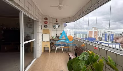 Cobertura com 3 dormitórios à venda, 140 m² por R$ 680.000,00 - Aviação - Praia Grande/SP