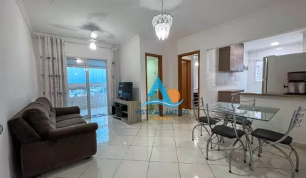 Apartamento com 1 dormitório à venda, 53 m² por R$ 370.000 - Aviação - Praia Grande/SP