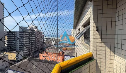 Apartamento com 1 dormitório à venda, 53 m² por R$ 315.000,00 - Tupi - Praia Grande/SP