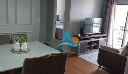 Apartamento com 2 dormitórios à venda, 65 m² por R$ 385.000,00 - Vilamar - Praia Grande/SP