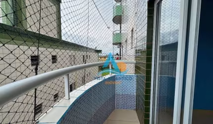 Apartamento com 1 dormitório à venda, 45 m² por R$ 266.000,00 - Vila Assunção - Praia Grande/SP