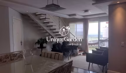 Espetacular cobertura à venda no Parque Residencial Aquarius, São José dos Campos-SP: 5 quartos, 2 suítes, 2 salas, 3 banheiros, 5 vagas de garagem, 255 m².