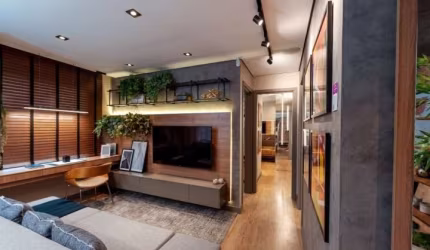 Lindo apartamento no Bairro Portão com Água Verde