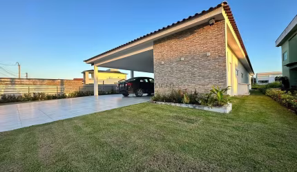 Casa à venda com  314 m² de área construída, 4 suítes, sala ampla, espaço gourmet, Aldeia dos Camar