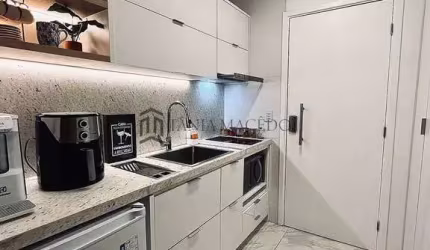 Flat à venda, com 28,55m² 01 quarto, 01 banheiro, 01 vaga de garagem, piscina, varanda,Porto, Ipoju