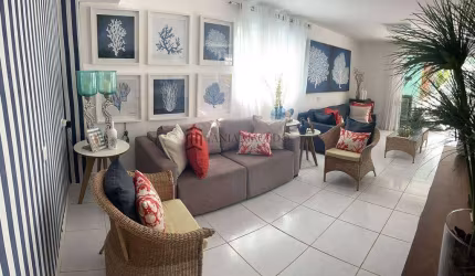 Casa à venda,com 429,36m² mobiliada, piscina, 6 suítes terraço, Cupe, Ipojuca, PE