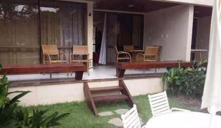 Flat à venda com 60m², Decorado, Varanda, 2 dormitórios sendo 1 suíte, Porto de Galinhas, Ipojuca,