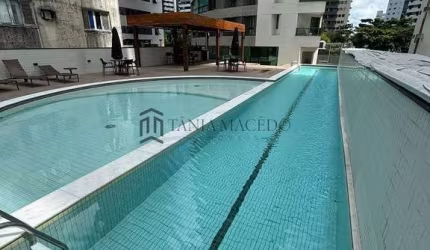 Apartamento à venda com 124m², 4 dormitórios sendo 2 suítes, Vista Mar, Lazer Completo, 2 Vagas , B