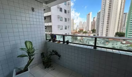 Apartamento à venda com 101m², 3 quartos sendo 1 suíte e 2 vagas no Edf.Gran Parc Jaqueira, Rosarin