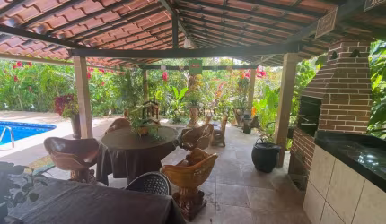 Casa à venda,Condominio Privê Portal de Aldeia, 6 Dormitórios sendo 4 suites, Piscina privativa e á
