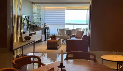 Apartamento à venda com 189m²,4 Dormitórios, sendo 3 suítes, Decorado, Beira Mar,  Boa Viagem, Reci