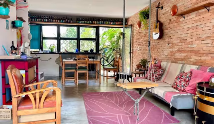 Casa para Venda ou Locação, 130 m2, em Zona Mista (Res./Com.) da Vila Madalena
