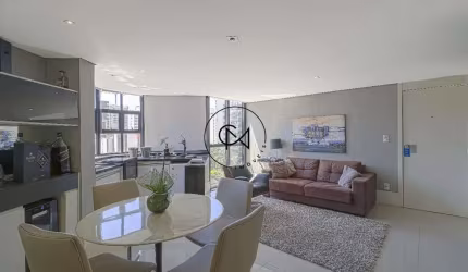 Flat charmoso com 1 dormitório, 1 banheiro e 1 vaga e 52m² à venda no Campo Belo