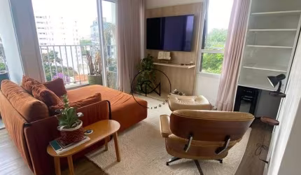 Apartamento duplex de 102 m2 mobiliado com 2 suítes na Vila São Francisco !