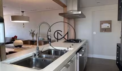 Apartamento elegante e mobiliado – 1 suíte e 2 vgs, p/ Venda na Vila Romana, SP