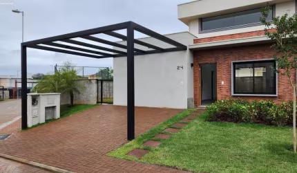 Casa em Condomínio para Locação em Jaguariúna, Reserva das Flores, 3 dormitórios, 1 suíte, 3 banheiros, 2 vagas