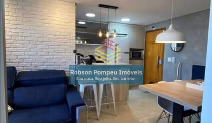 Oportunidade Apartamento à venda com 55m² com suíte e ar condicionado, Parque Continental I, Guarul