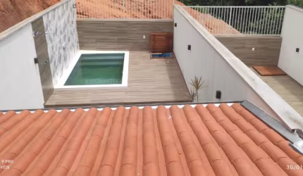 Casa Bairro das Fontes. Cód. K186, 3 Quartos/suite, 180 m², 4 vgs. Piscina. Quintal e Varanda gourmet. Aceita permuta.