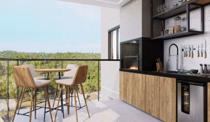 Apartamento Cód. A367 Bairro Bela Vista, Elev., Sacada gourmet, 2 vgs paralelas. Vista para a mata. Previsão Jun/28