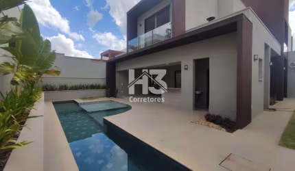 Casa em condomínio fechado com 4 quartos à venda na Rua das Palmas, 1, Alphaville Dom Pedro, Campinas, 383 m2 por R$ 3.500.000