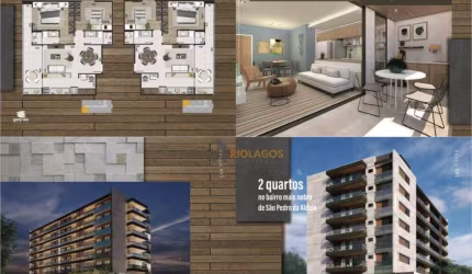 Apartamento com 2 dormitórios à venda, 50 m² por R$ 469.982,00 - Vila Sao Pedro - São Pedro da Aldeia/RJ