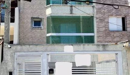 Apartamento com 2 dormitórios à venda, 63 m² por R$ 385.000,00 - Vila Humaitá - Santo André/SP