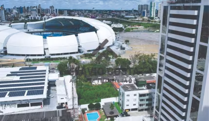 Cobertura duplex com vista espetacular, nova