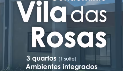 Casa nova | Cond. fechado | 3 quartos c/ suíte | 75m² | 2 vagas