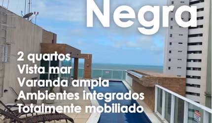 Flat a poucos metros da beira mar de Ponta Negra