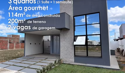 Oportunidade!! Casa nova no Ecoville II | Apenas 469 mil