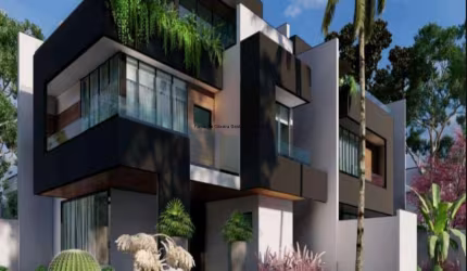 Sobrados Novos na planta - 3 Suítes - Alto padrão - Bairro Carioca região Central de SJP