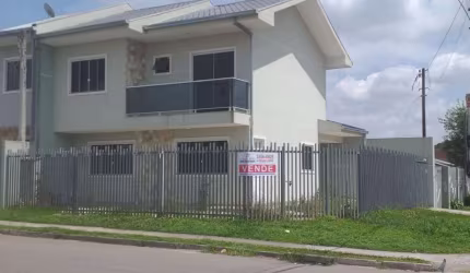 Imperdível oportunidade: Sobrado à venda em São José dos Pinhais-PR, São Marcos, 3 quartos, 1 suíte, 117,69m²