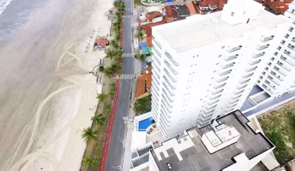 Oportunidade 02 dormitórios/ vista mar em Mongaguá