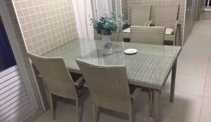 Apartamento vista mar, 3 dormitórios sendo 1 suite