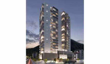 Apartamento com 3 dormitórios à venda, 106 m² por R$ 750.000,00 - Canto do Forte - Praia Grande/SP