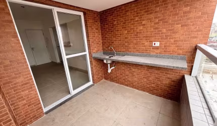Apartamento com 1 dorm, Guilhermina, Praia Grande - R$ 360 mil, Cod: 3484