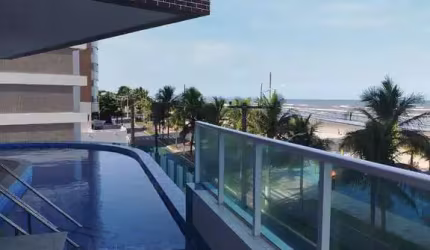 Apartamento com 2 quartos, Praia Grande - R$ 575 mil.