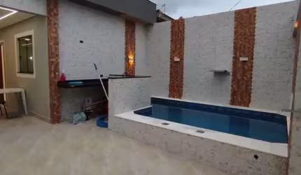 Casa com 3 quartos, Tupi, Praia Grande - R$ 750 mil, Cod: 3785