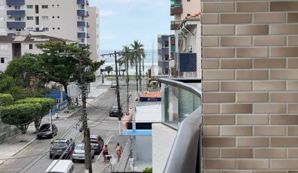 Apartamento com 2 quartos, Caiçara, Praia Grande -  Vista Mar