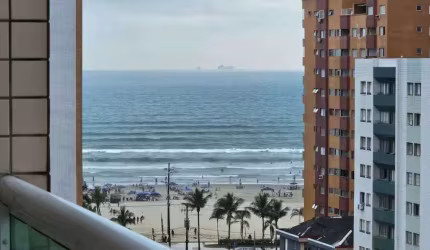 Apartamento com 1 quarto, Guilhermina, Praia Grande - R$ 430 mil, Cod: 3019