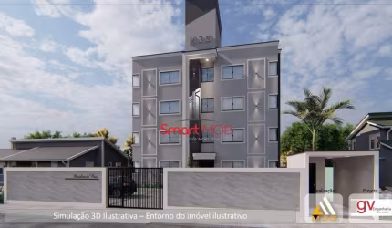 Apartamento com 3 quartos à venda na Maria Soares da Silva, 659, Krequer, São João Batista por R$ 315.000