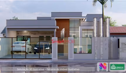 Casa com 3 quartos à venda na Timburi, 01, Areias, Tijucas por R$ 1.150.000