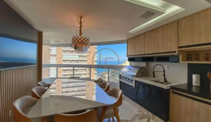 Apartamento Mobiliado de Alto Padrão com Lazer Completo a 100 metros da Praia
