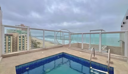 Cobertura Duplex Frente mar com Piscina Privativa e Lazer Completo