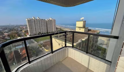 Apartamento com Vista Mar sendo Prédio Frente Mar com Lazer Completo