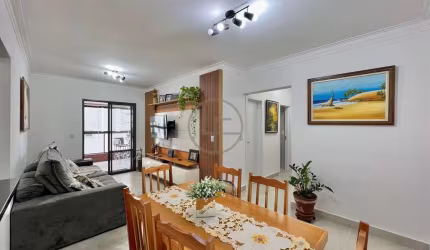 Apartamento de Alto Padrão Semi Mobiliado com Lazer Completo a 200m da Praia
