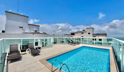 Apartamento Semi Mobiliado com Lazer a 200 metros da Praia