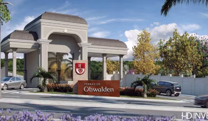 LANÇAMENTO LOTEAMENTO CONDOMÍNIO DE ALTO PADRÃO  TERRAS DE OBWALDEN - INDAIATUBA - HD INVEST
