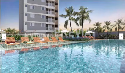 Apartamentos 2 dois Quartos, lazer completo e segurança 24hs